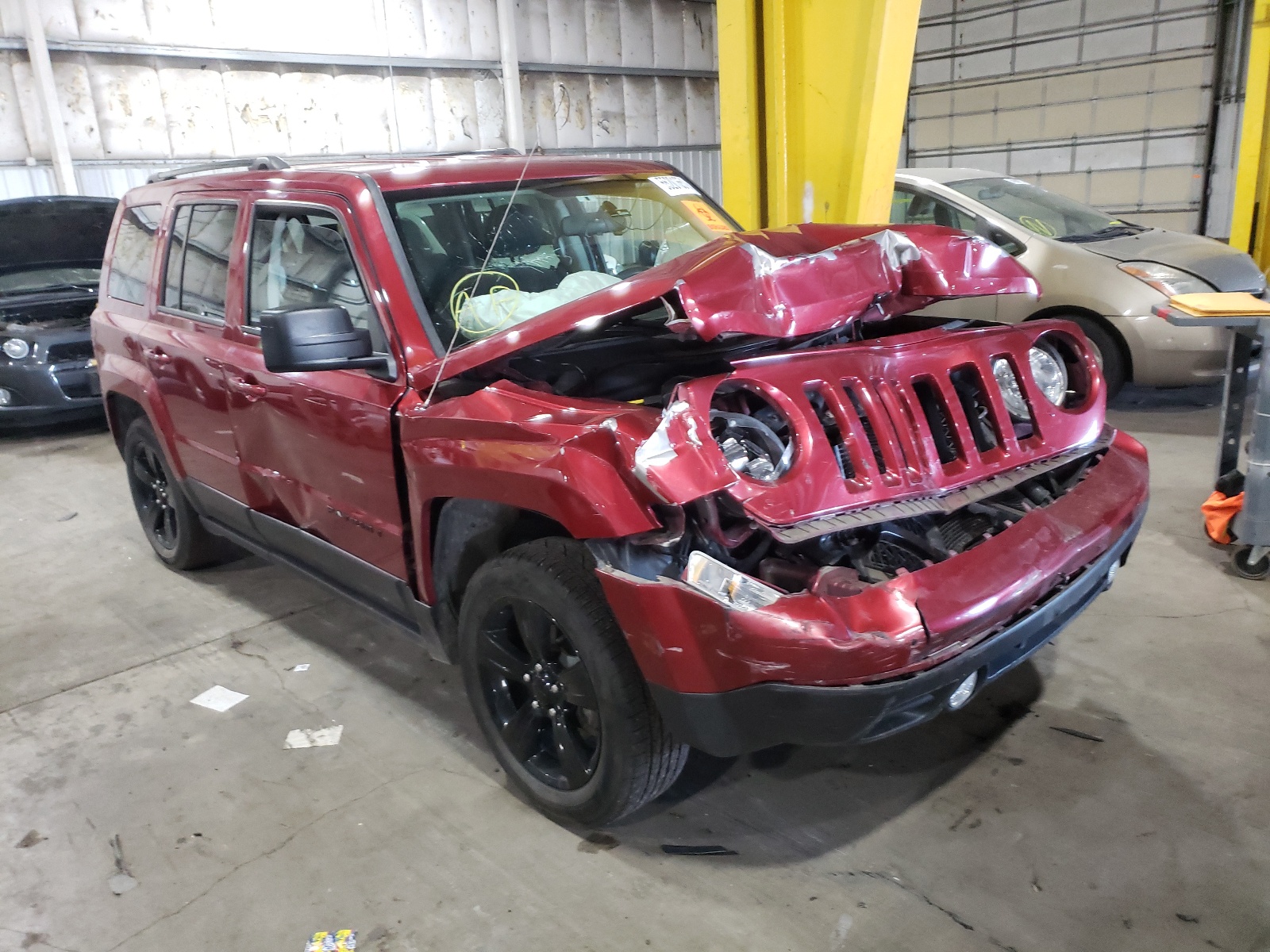 JEEP PATRIOT SP 2015 with VIN 1C4NJPBA3FD350810 - Photo from auction