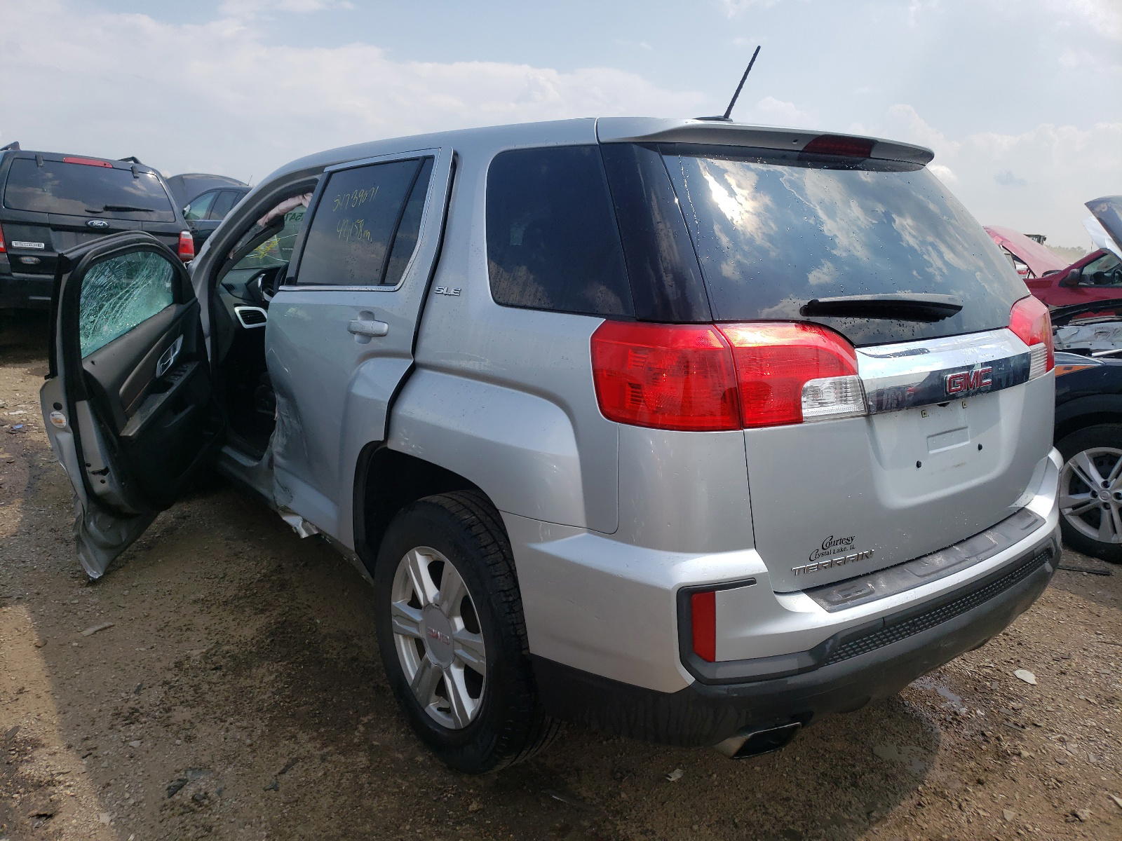 Photo 3 from auction – 2016 GMC TERRAIN SL with VIN 2GKALMEK1G6190099