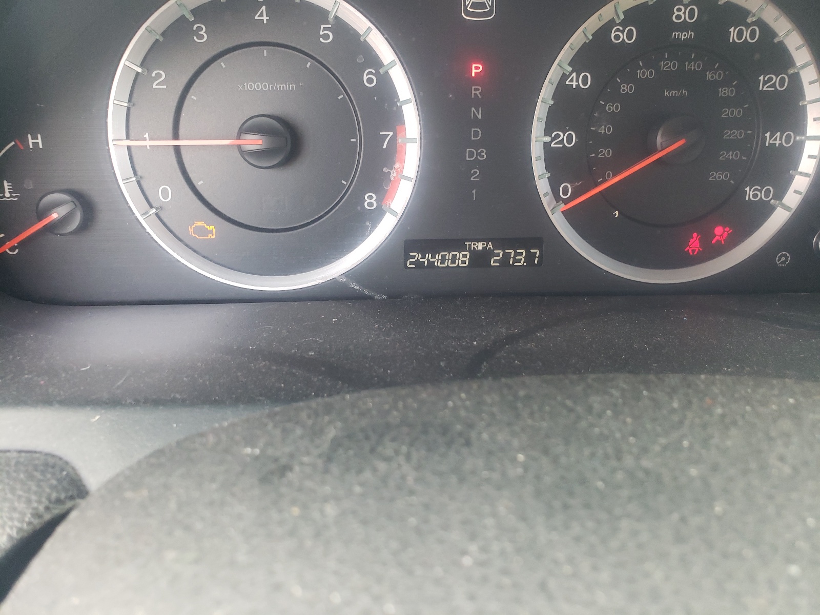 Photo 8 from auction – 2012 HONDA ACCORD EXL with VIN 1HGCP3F89CA002630