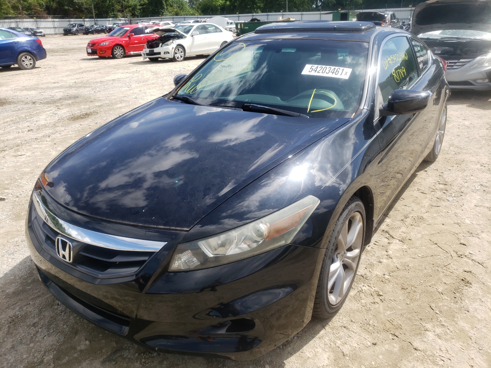 Photo 2 from auction – 2011 HONDA ACCORD EXL with VIN 1HGCS2B8XBA004044