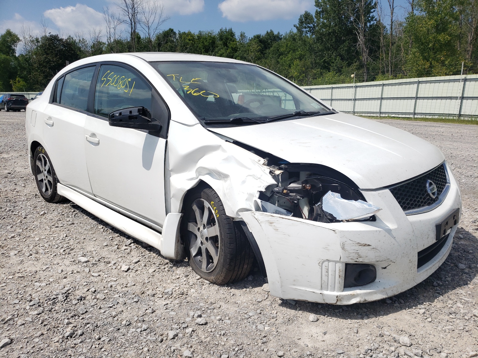 Photo 1 from auction – 2011 NISSAN SENTRA 2.0 with VIN 3N1AB6APXBL724400