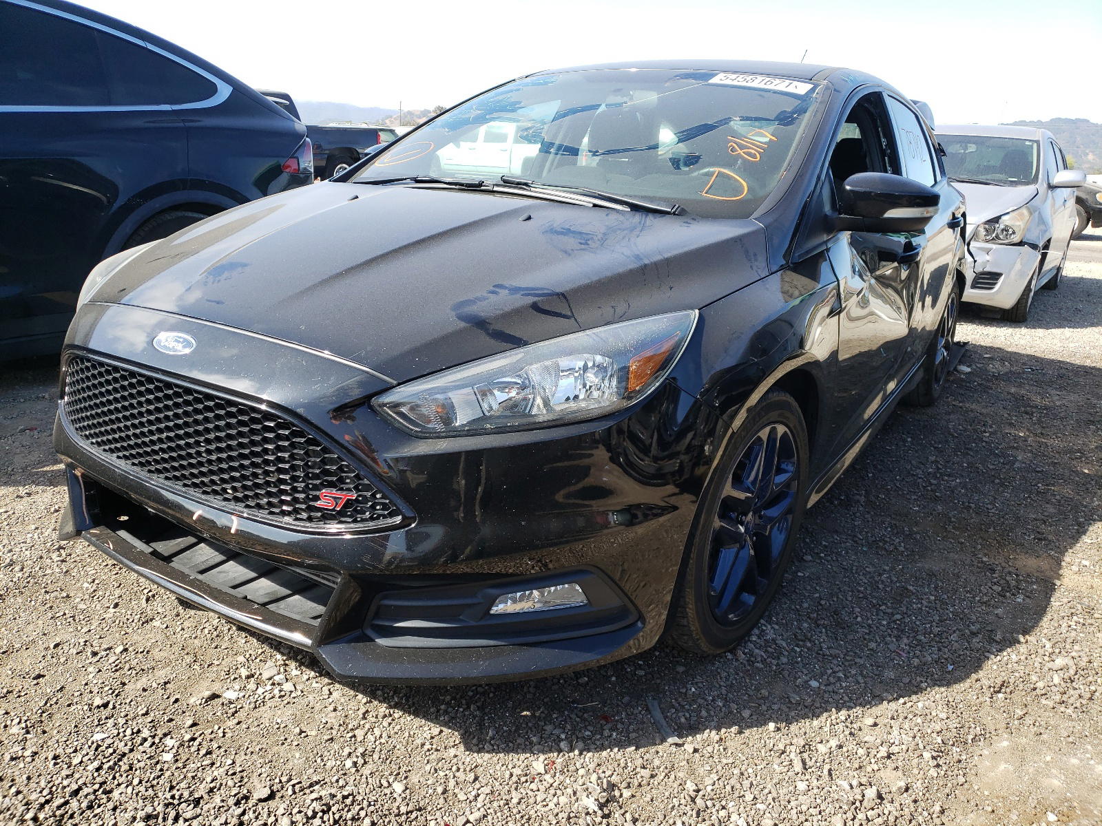 Photo 2 from auction – 2016 FORD FOCUS ST with VIN 1FADP3L92GL282682