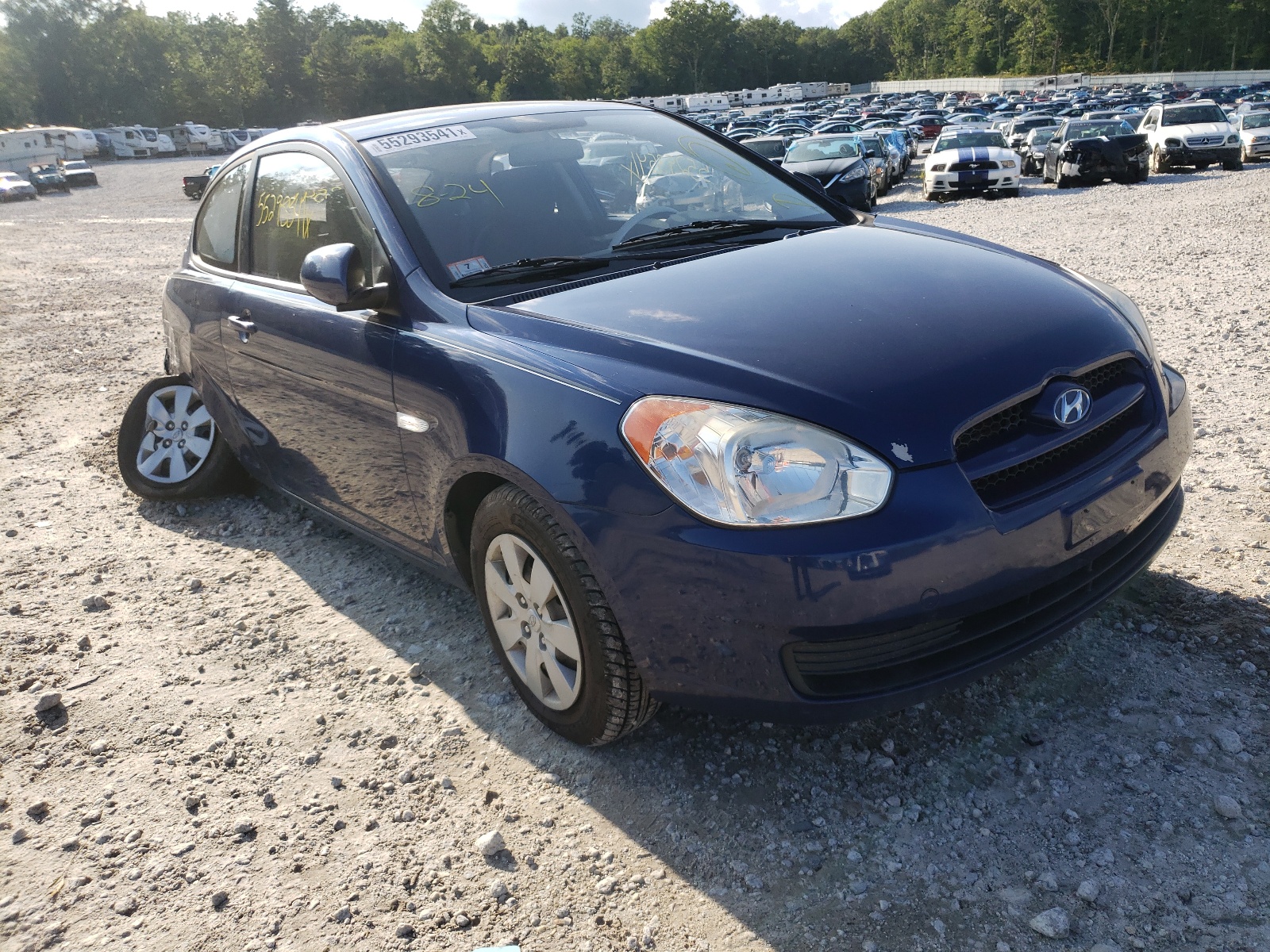 Photo 1 from auction – 2010 HYUNDAI ACCENT BLU with VIN KMHCM3AC4AU157032
