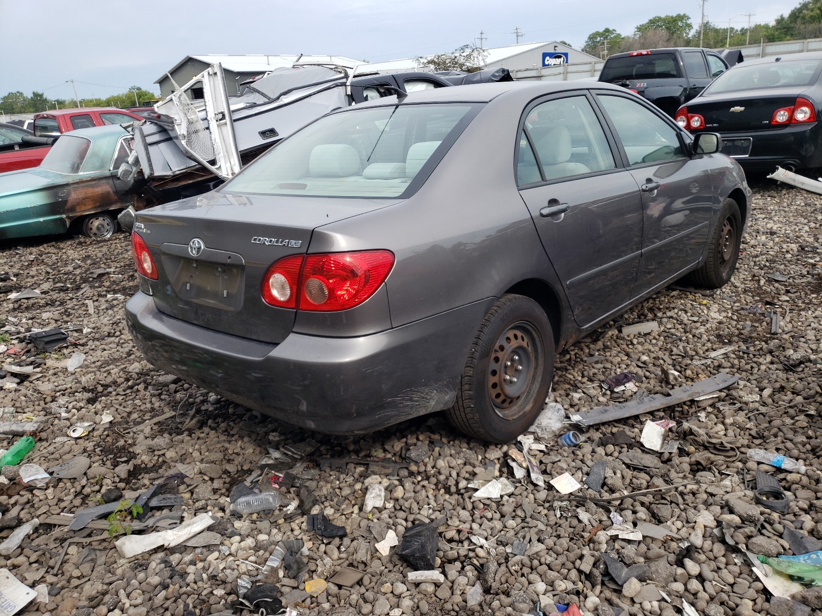 Photo 4 from auction – 2007 TOYOTA COROLLA with VIN 1NXBR30E27Z905057