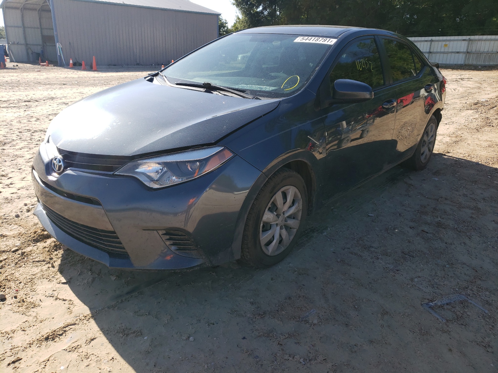 Photo 2 from auction – 2016 TOYOTA COROLLA L with VIN 2T1BURHE9GC742415