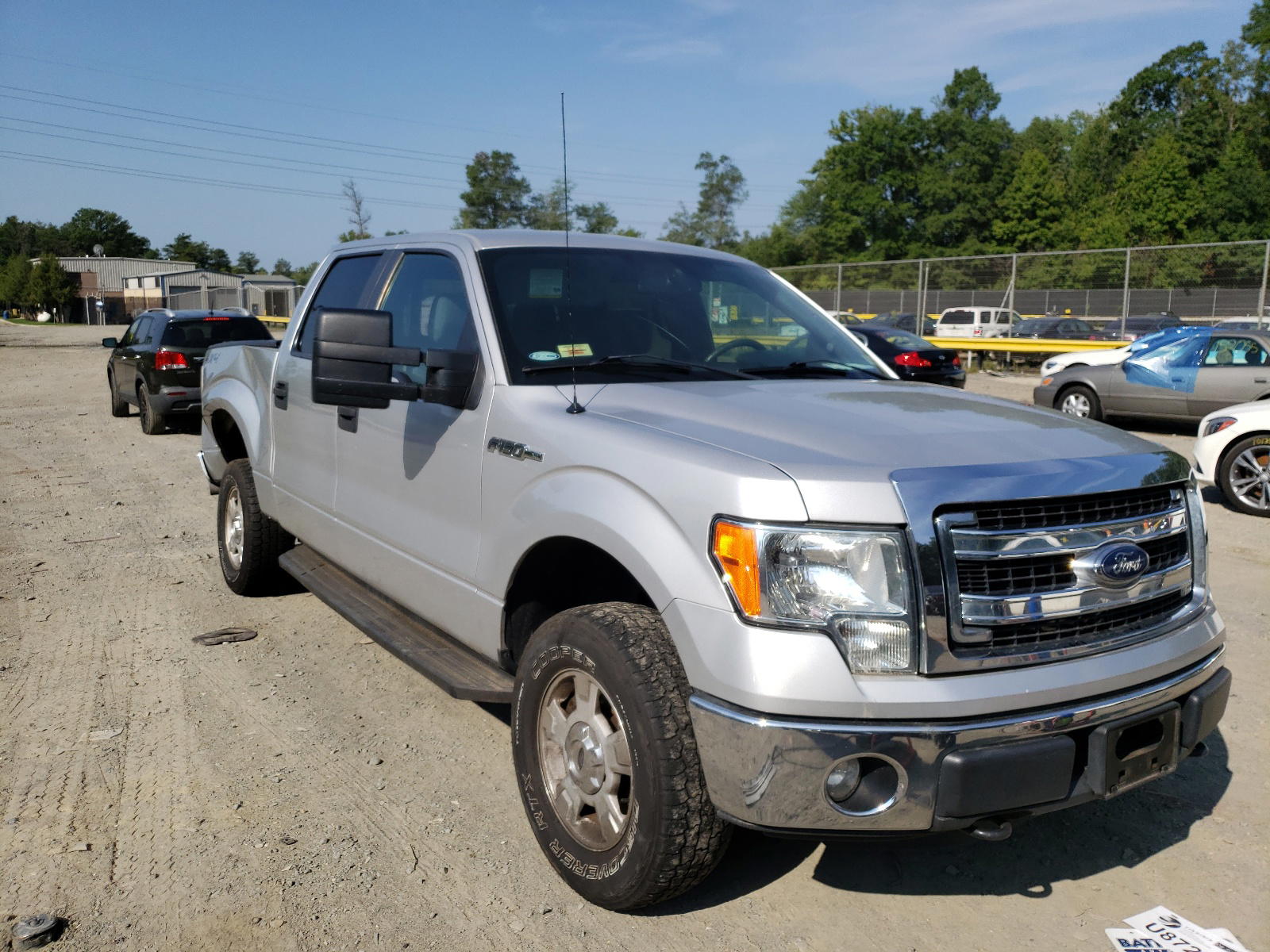 FORD F150 SUPER 2014 with VIN 1FTFW1EF3EKE72040 - Photo from auction