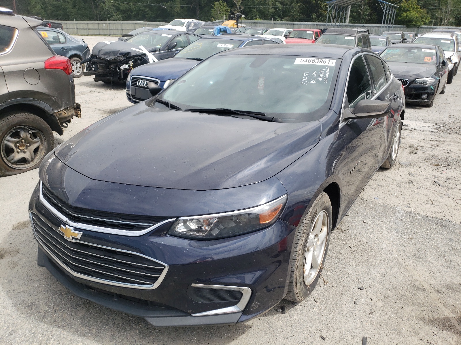 Photo 2 from auction – 2017 CHEVROLET MALIBU LS with VIN 1G1ZB5ST9HF244270