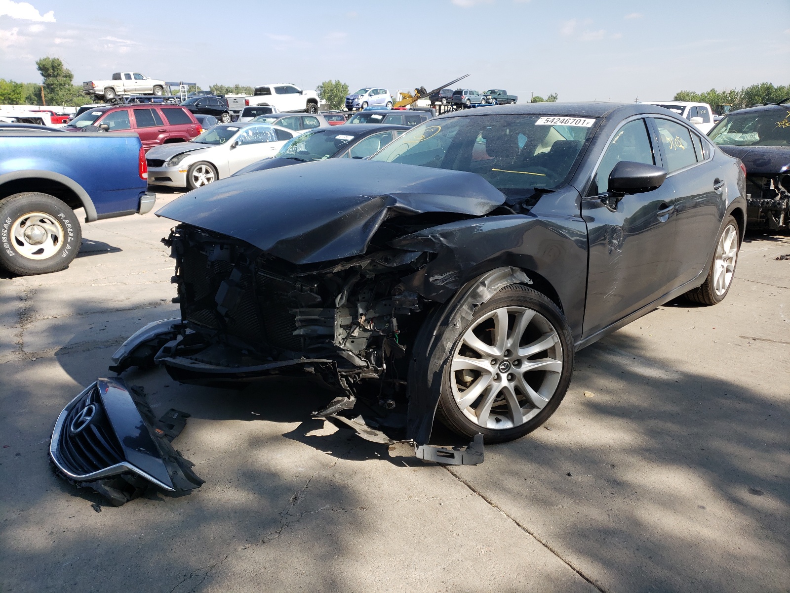 Photo 2 from auction – 2015 MAZDA 6 TOURING with VIN JM1GJ1V51F1202824