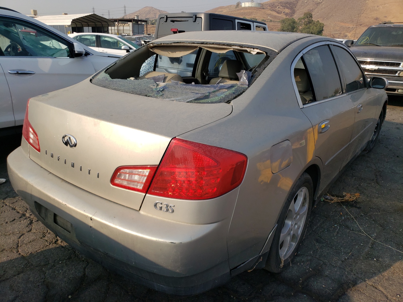 Photo 4 from auction – 2003 INFINITI G35 with VIN JNKCV51E83M324041