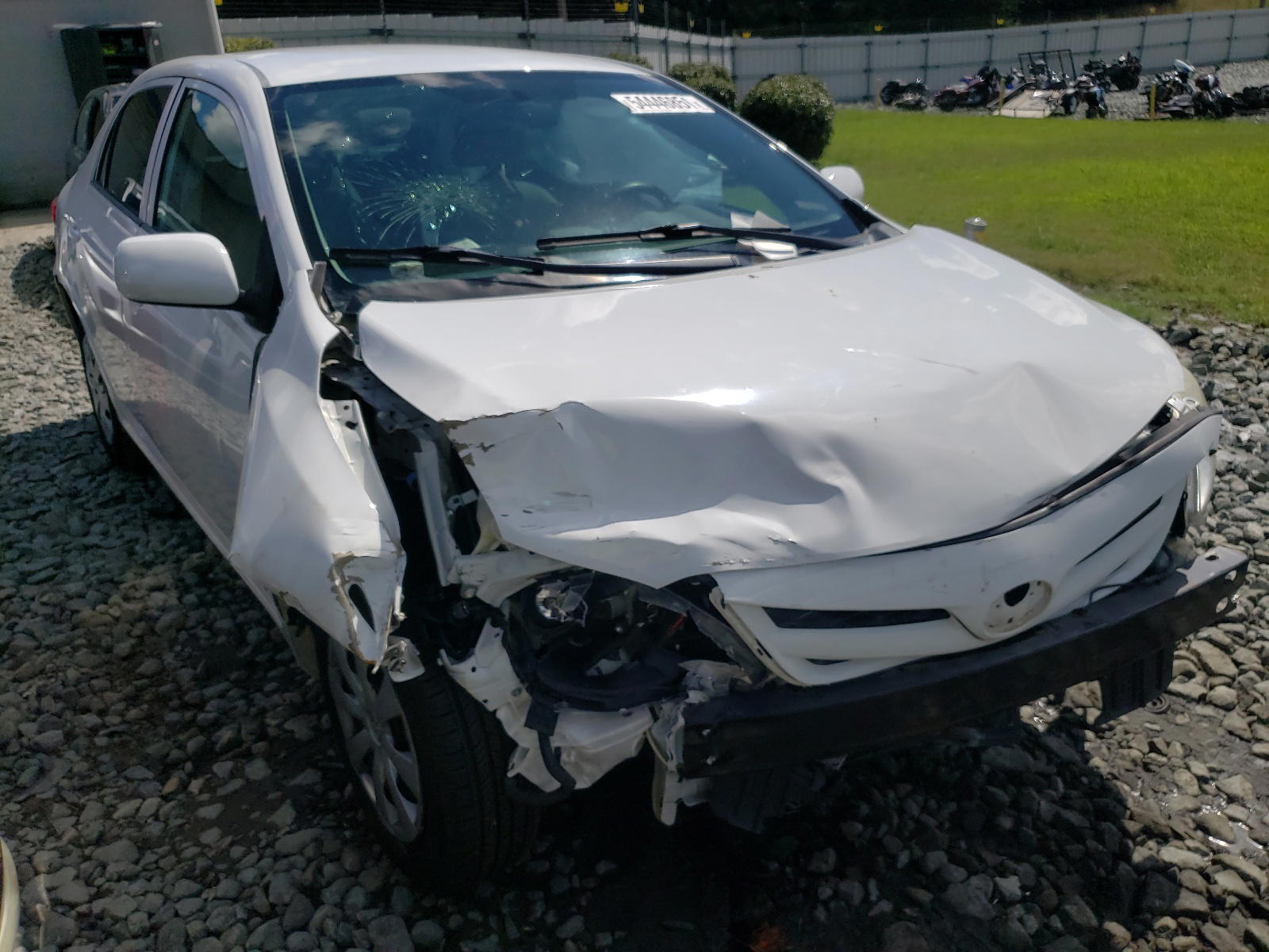 TOYOTA COROLLA BA 2012 with VIN 2T1BU4EE8CC835122 - Photo from auction