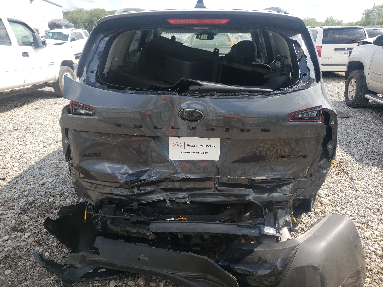 Photo 9 from auction – 2021 KIA TELLURIDE with VIN 5XYP5DHC0MG171997