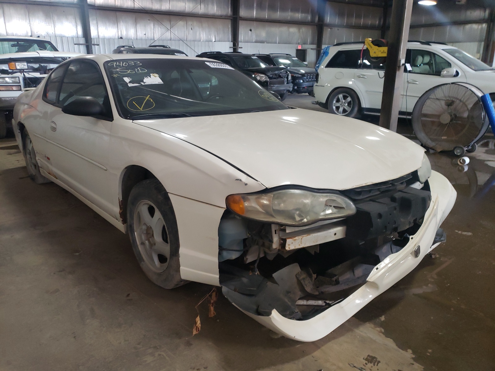 CHEVROLET MONTE CARL 2003 with VIN 2G1WX12KX39434794 - Photo from auction