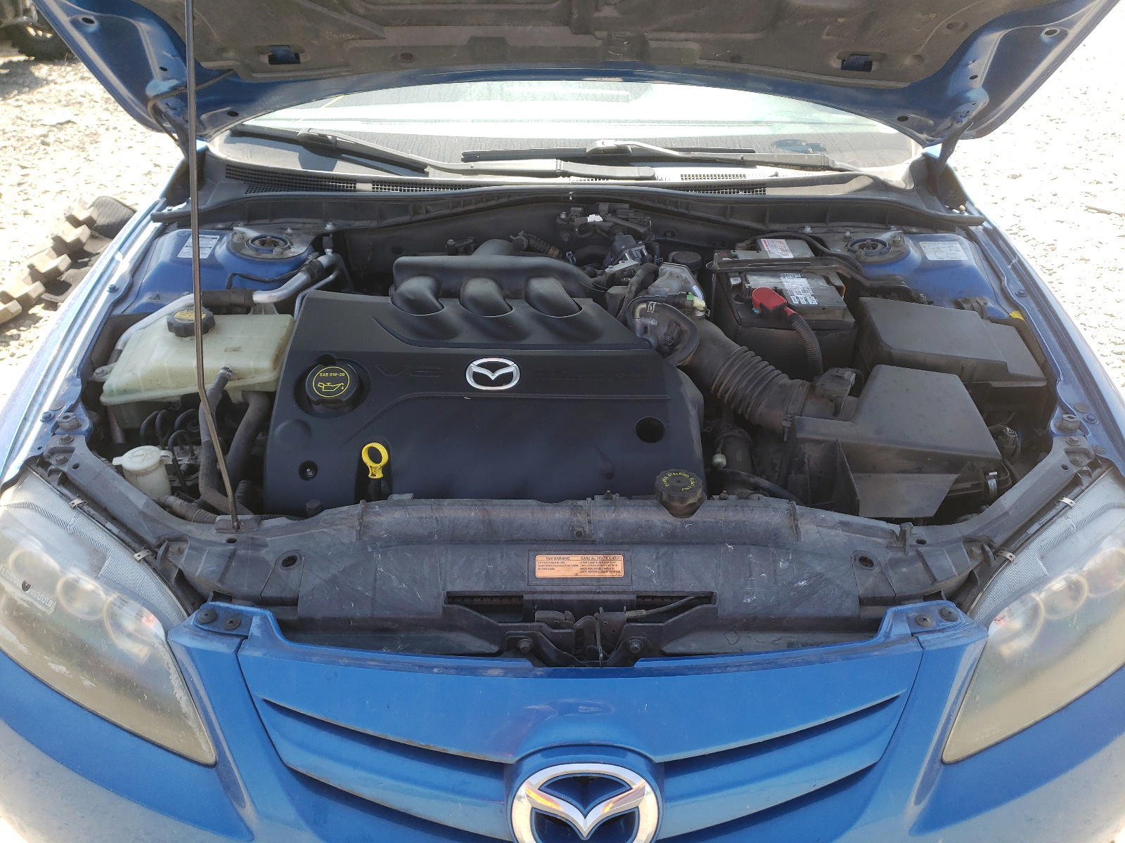 Photo 7 from auction – 2007 MAZDA 6 S with VIN 1YVHP84D675M24137