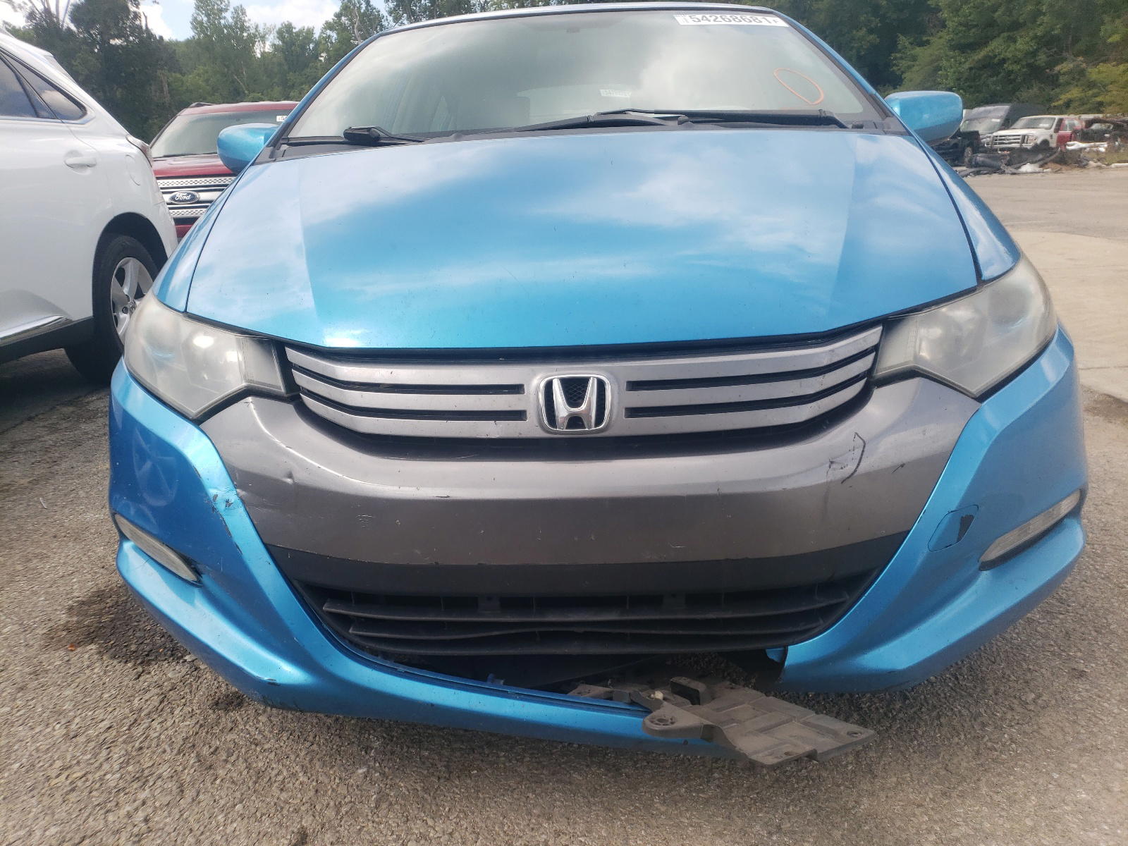 Photo 9 from auction – 2011 HONDA INSIGHT with VIN JHMZE2H36BS001355