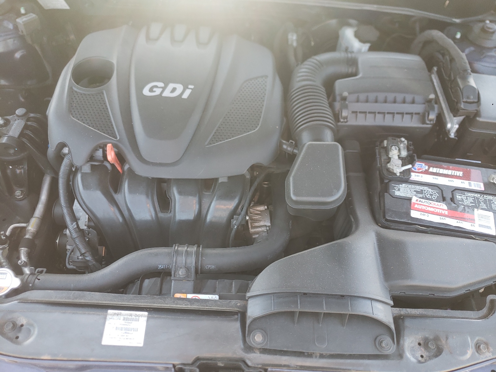 Photo 7 from auction – 2013 HYUNDAI SONATA GLS with VIN 5NPEB4ACXDH803701