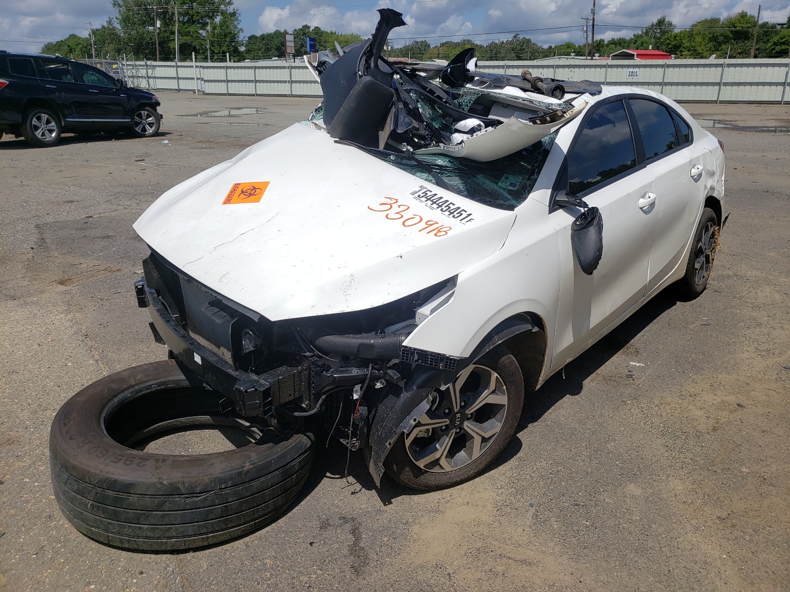 Photo 2 from auction – 2021 KIA FORTE FE with VIN 3KPF24AD1ME330918