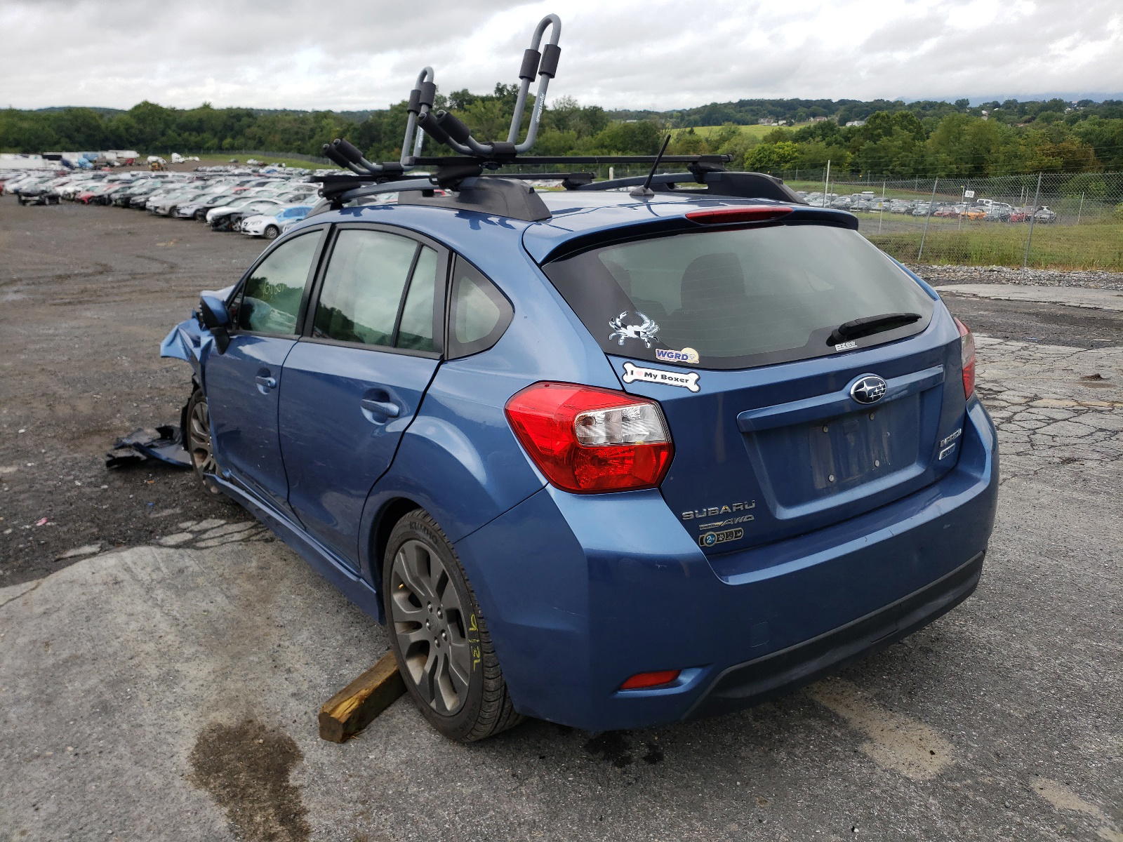 Photo 3 from auction – 2014 SUBARU IMPREZA SP with VIN JF1GPAL69E8288129