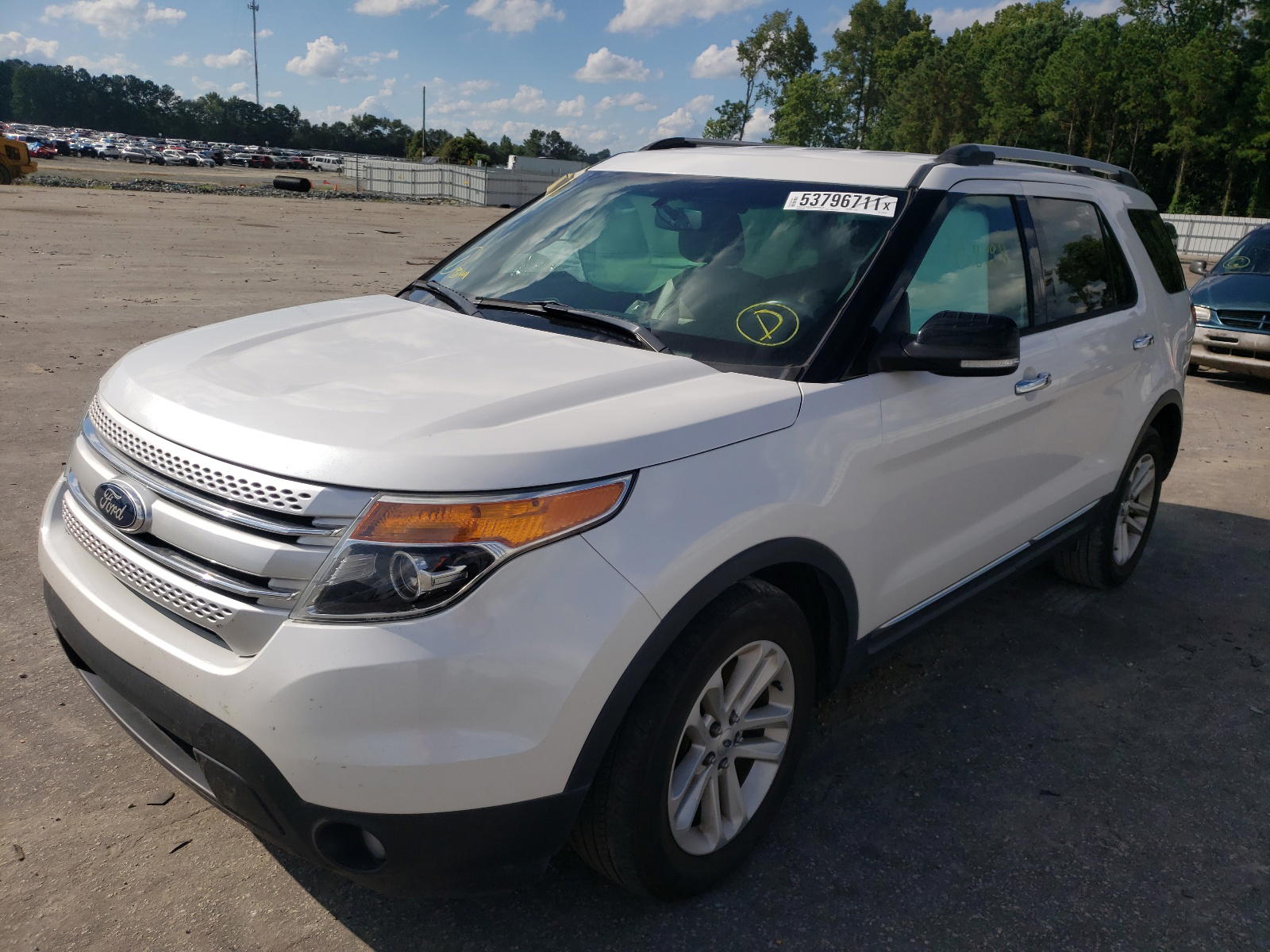 Photo 2 from auction – 2013 FORD EXPLORER X with VIN 1FM5K7D81DGB42309