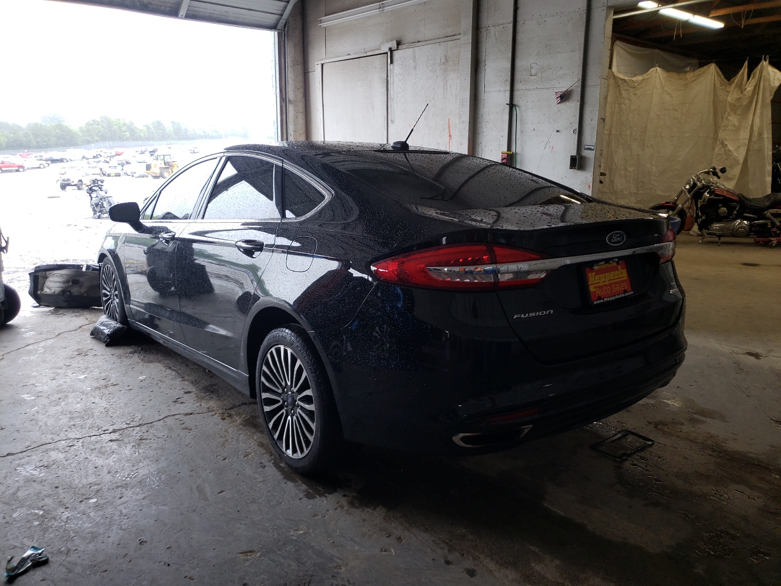 Photo 3 from auction – 2017 FORD FUSION SE with VIN 3FA6P0H98HR198319