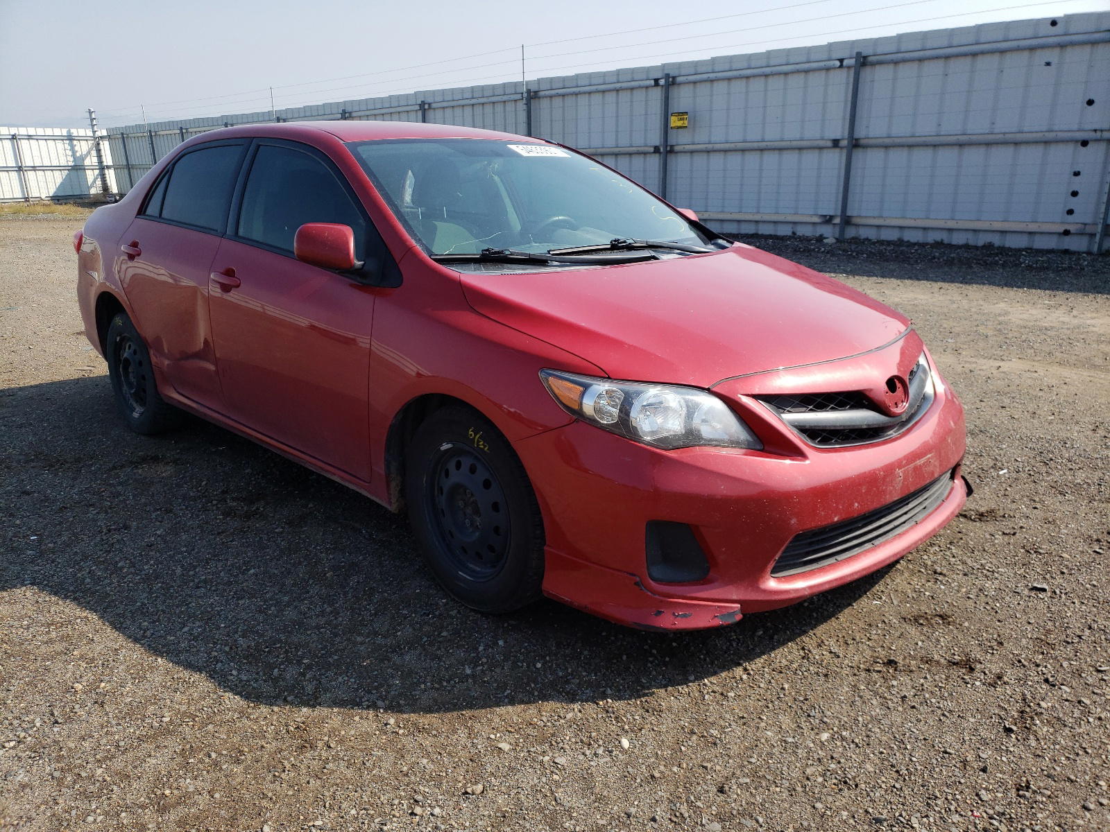 TOYOTA COROLLA BA 2011 with VIN 2T1BU4EEXBC662184 - Photo from auction