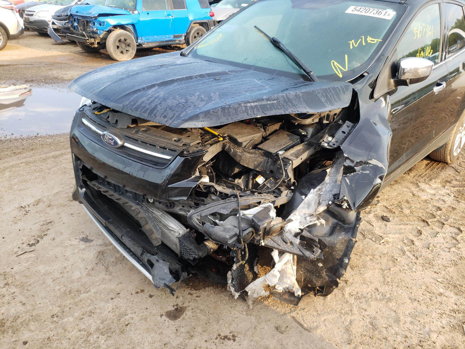 Photo 9 from auction – 2016 FORD ESCAPE SE with VIN 1FMCU9G97GUA05334