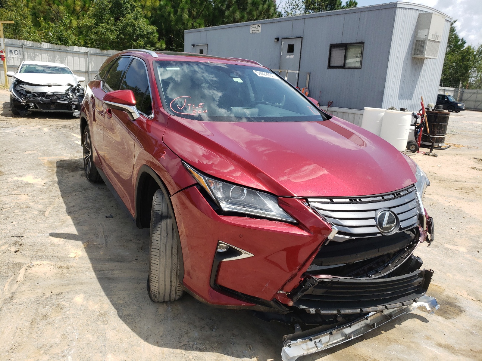 LEXUS RX 350 L 2018 with VIN JTJGZKCA6J2005744 - Photo from auction