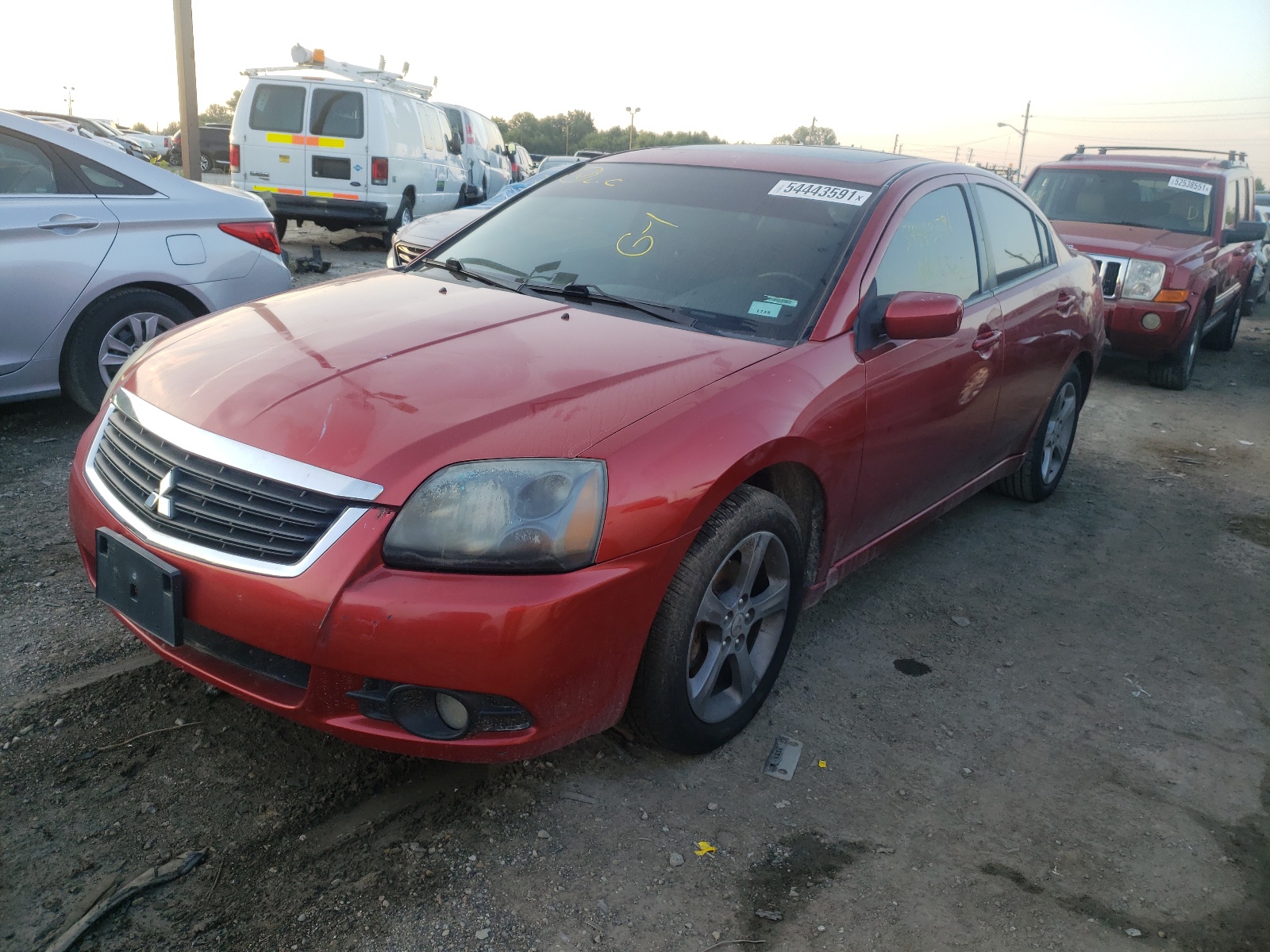 Photo 2 from auction – 2009 MITSUBISHI GALANT SPO with VIN 4A3AB46S39E005589