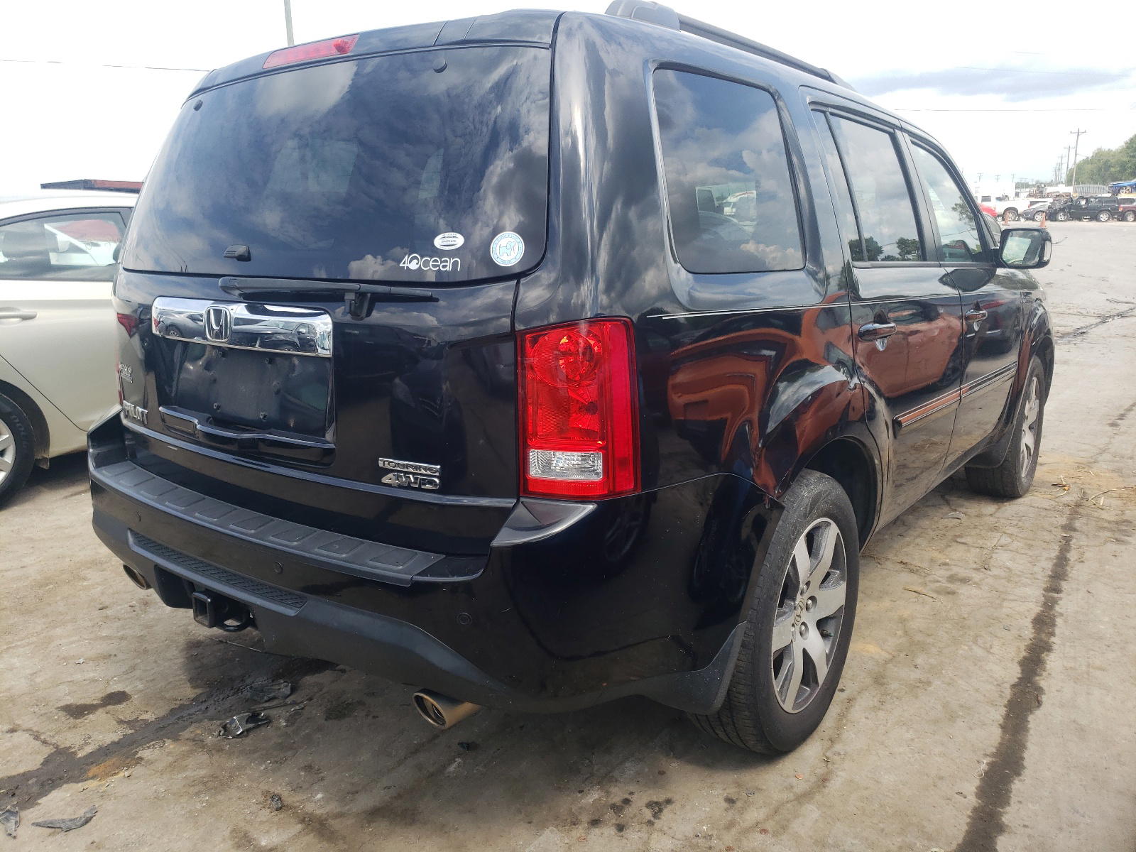 Photo 4 from auction – 2012 HONDA PILOT TOUR with VIN 5FNYF4H91CB073119