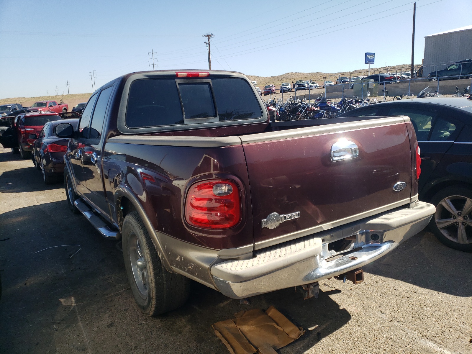 Photo 3 from auction – 2003 FORD F150 SUPER with VIN 1FTRW07L73KD27347
