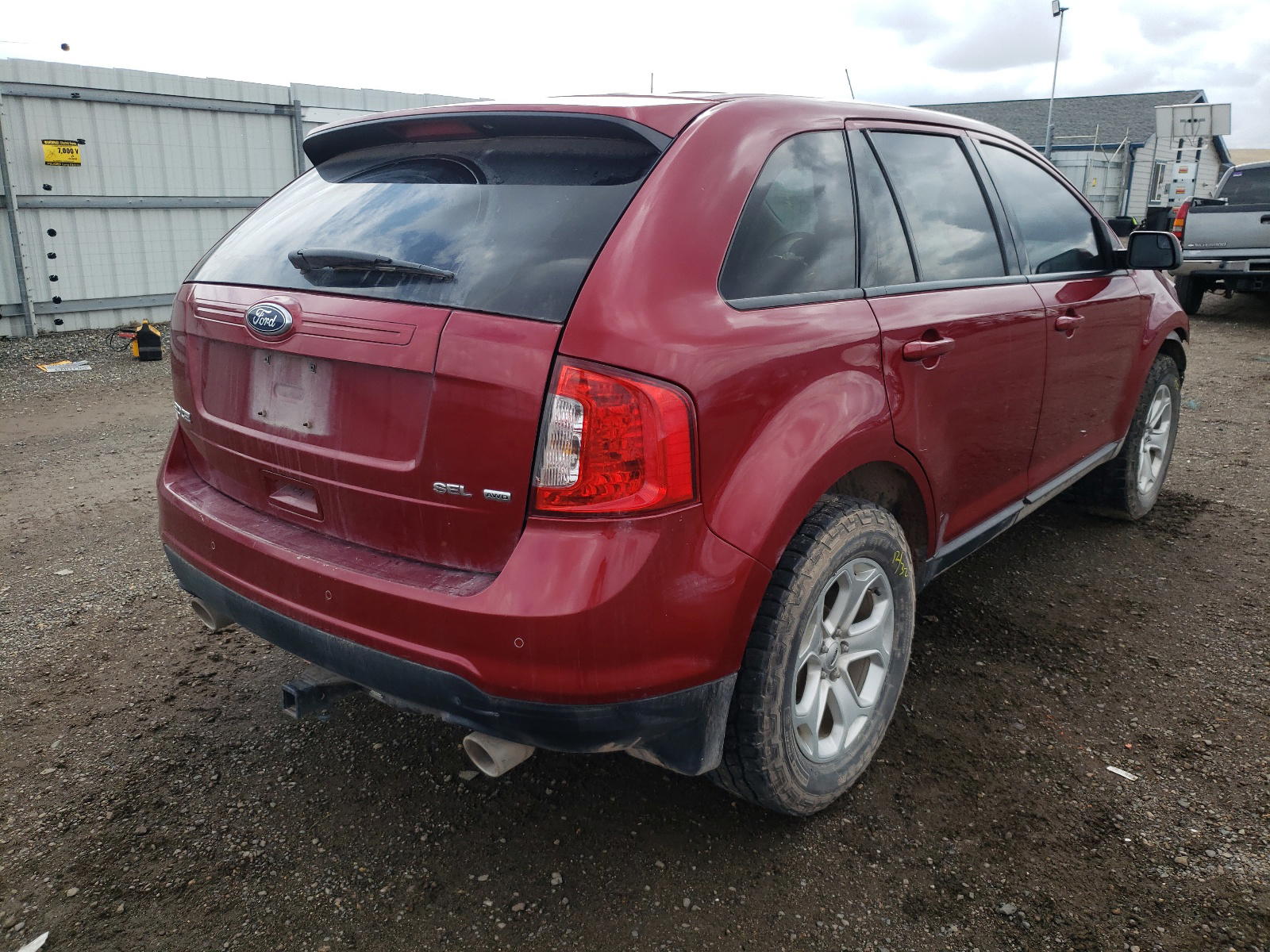 Photo 4 from auction – 2014 FORD EDGE SEL with VIN 2FMDK4JCXEBB86823