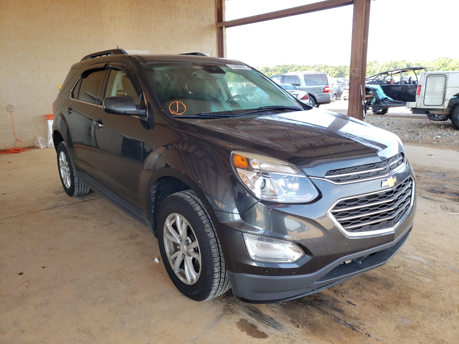 CHEVROLET EQUINOX LT 2017 with VIN 2GNALCEK7H1537771 - Photo from auction