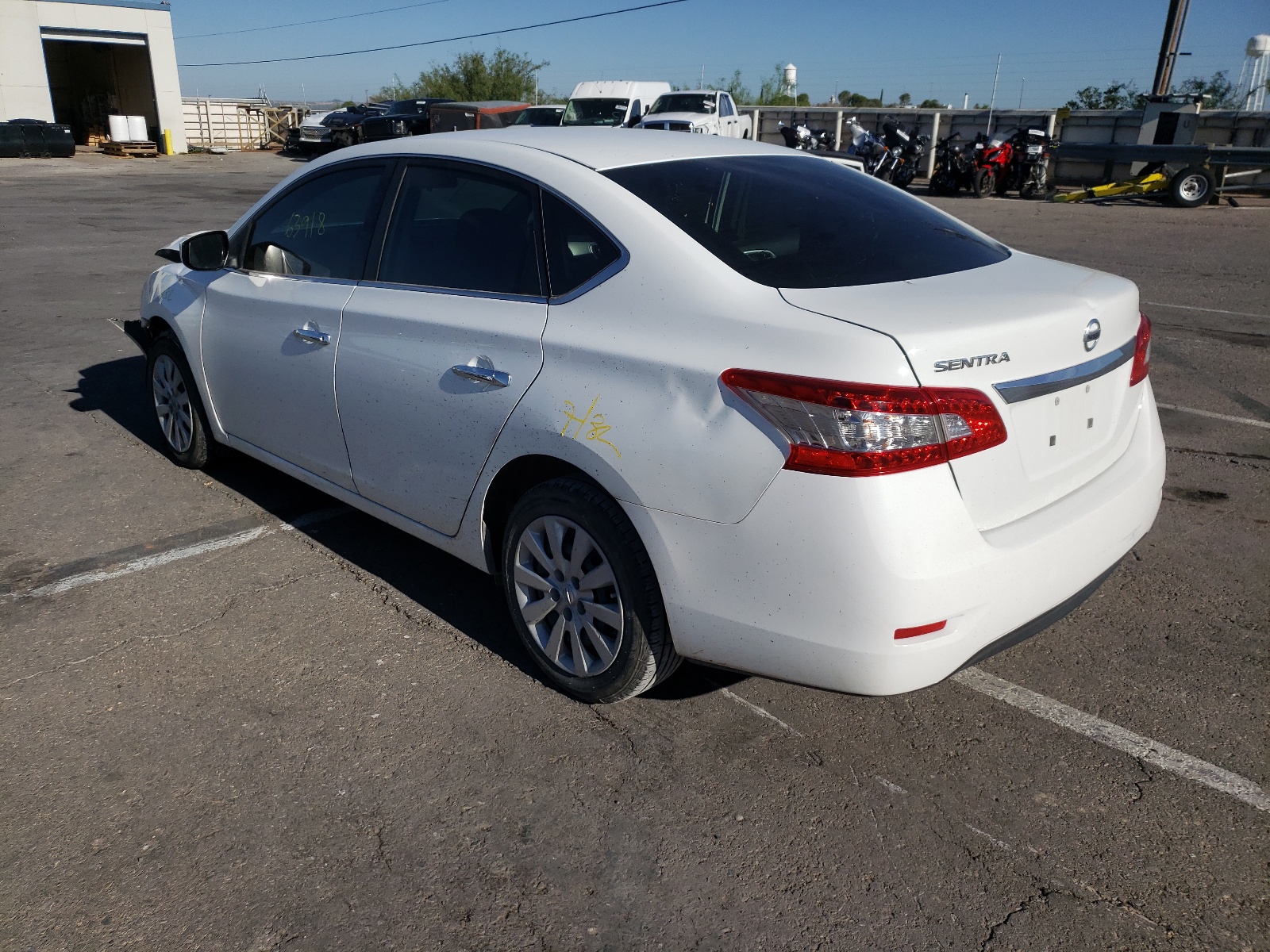 Photo 3 from auction – 2015 NISSAN SENTRA S with VIN 3N1AB7AP4FY334830
