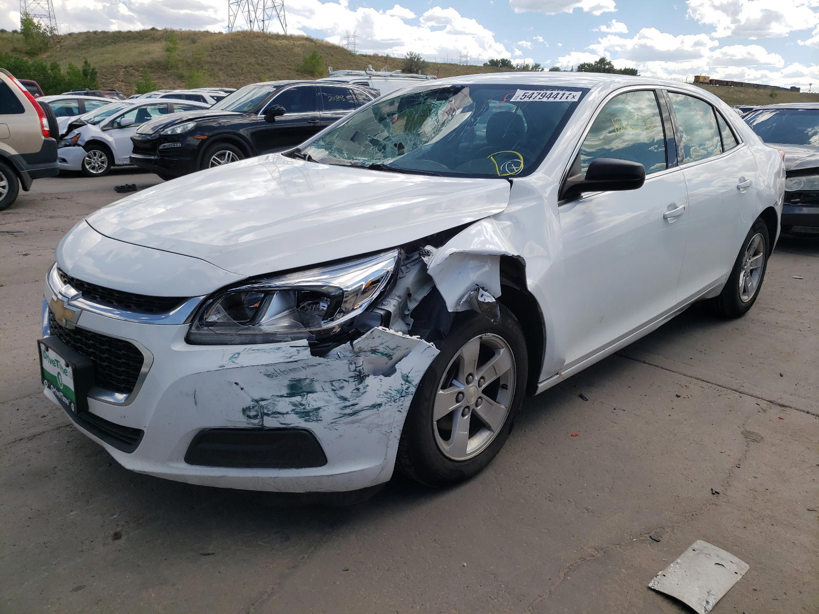 Photo 2 from auction – 2016 CHEVROLET MALIBU LIM with VIN 1G11A5SA2GU128966