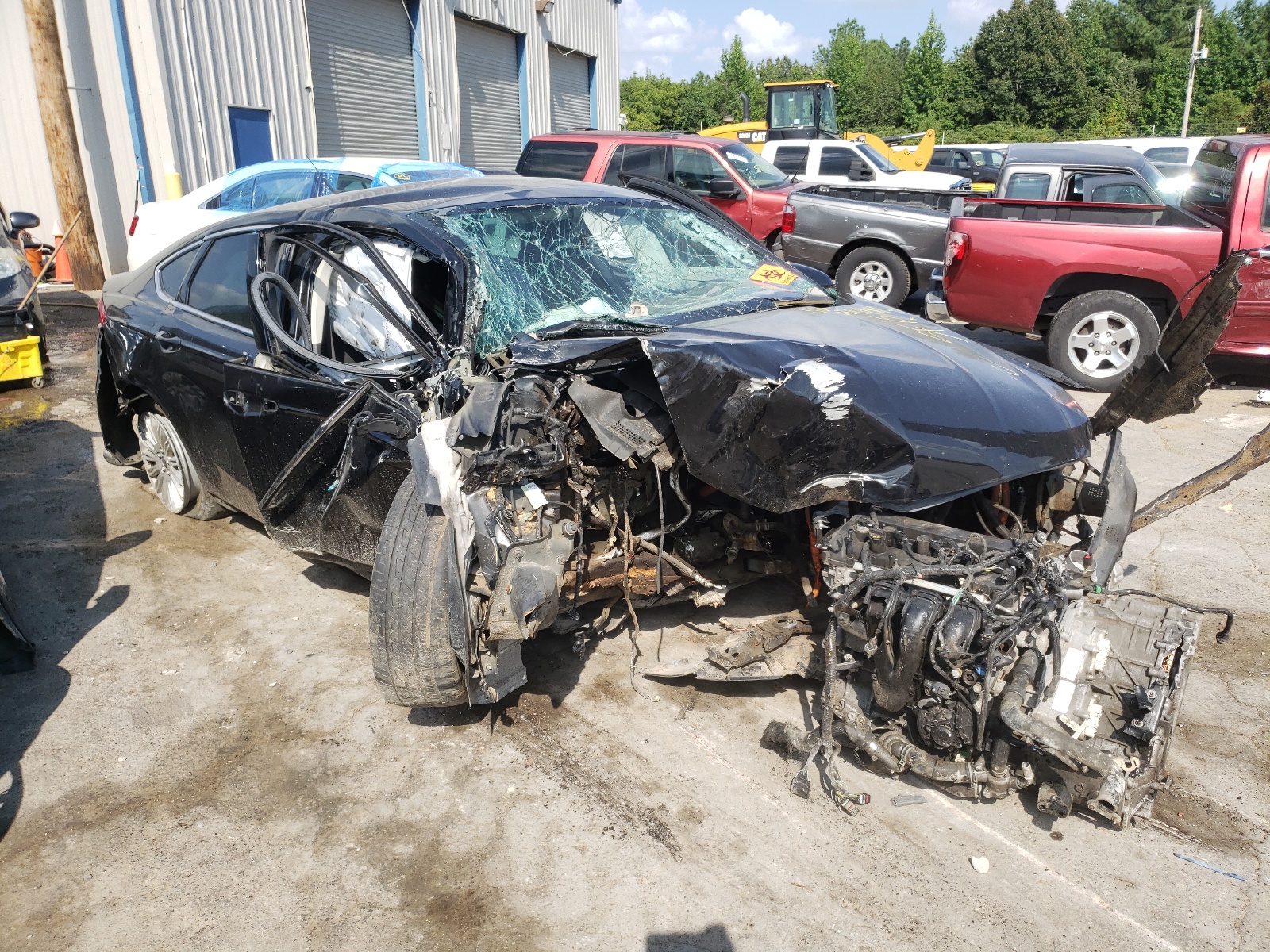 Photo 9 from auction – 2015 FORD FUSION SE with VIN 3FA6P0PU5FR307600