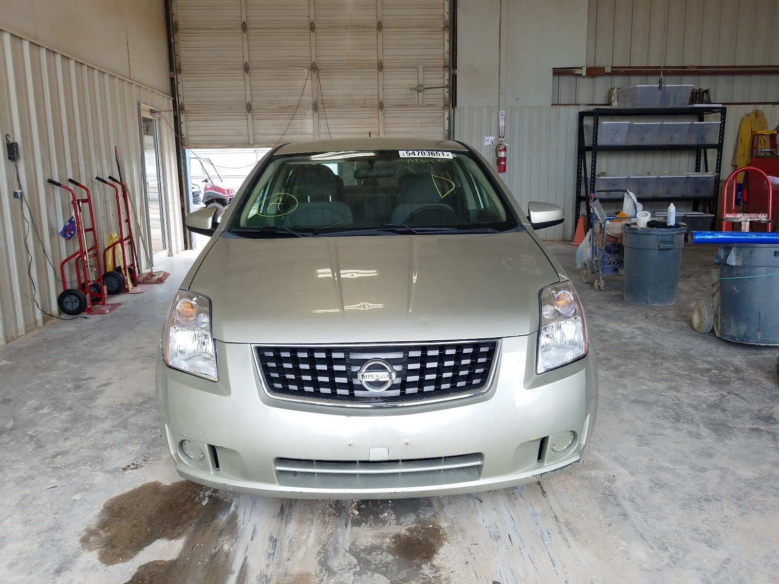 Photo 9 from auction – 2007 NISSAN SENTRA 2.0 with VIN 3N1AB61E87L611339