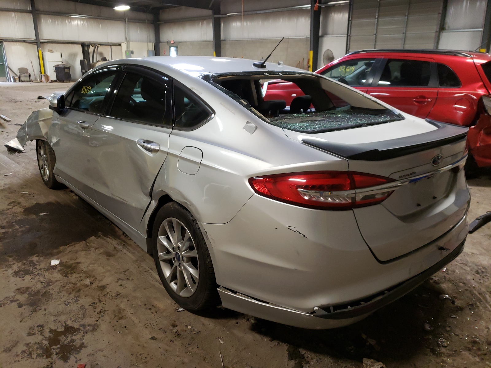 Photo 3 from auction – 2017 FORD FUSION SE with VIN 3FA6P0LU7HR374322