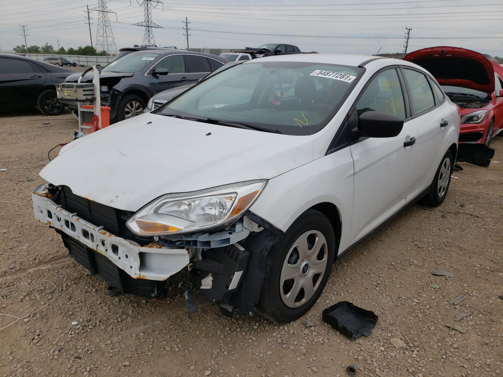 Photo 2 from auction – 2013 FORD FOCUS S with VIN 1FADP3E2XDL156341