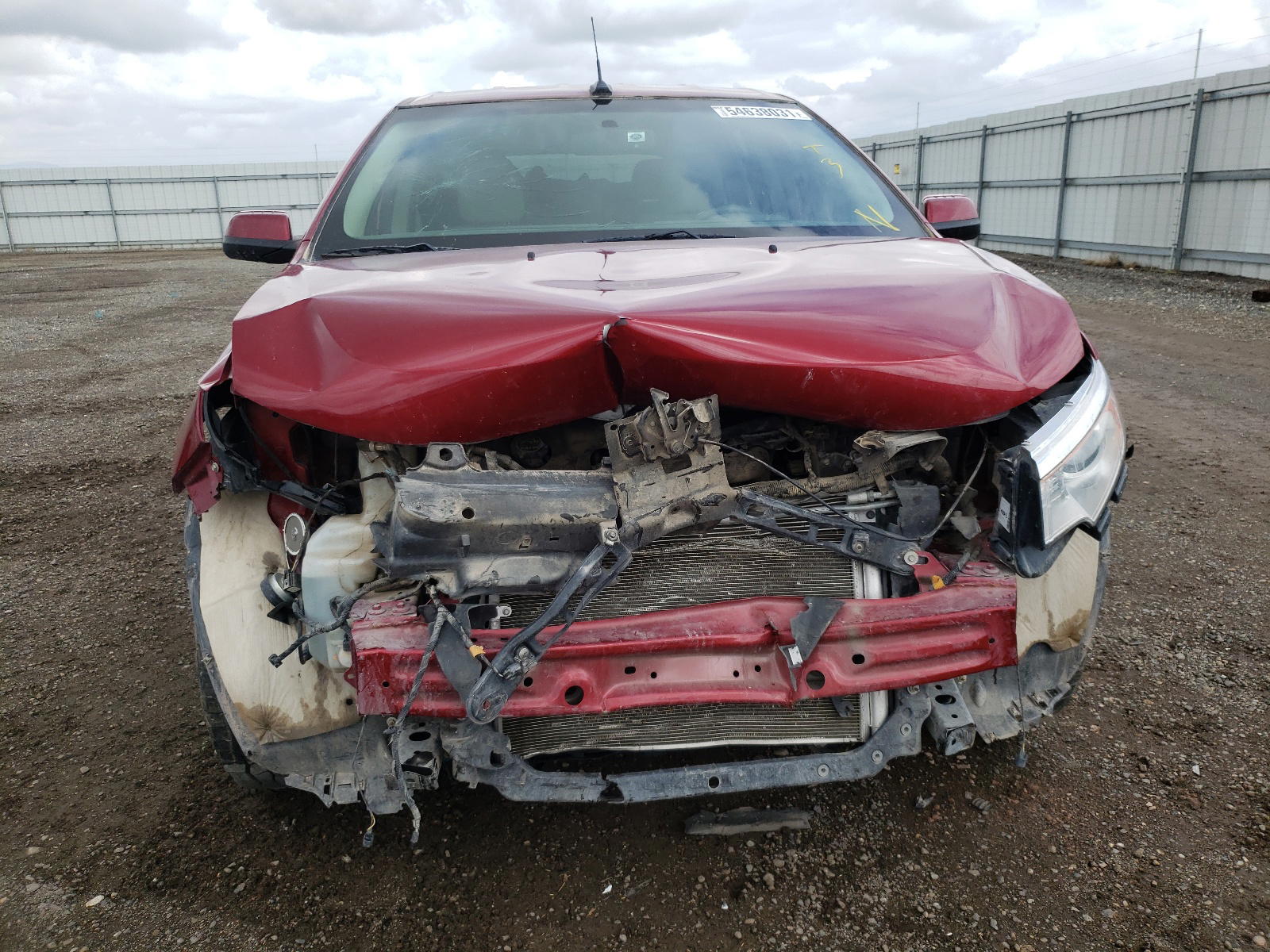 Photo 9 from auction – 2014 FORD EDGE SEL with VIN 2FMDK4JCXEBB86823