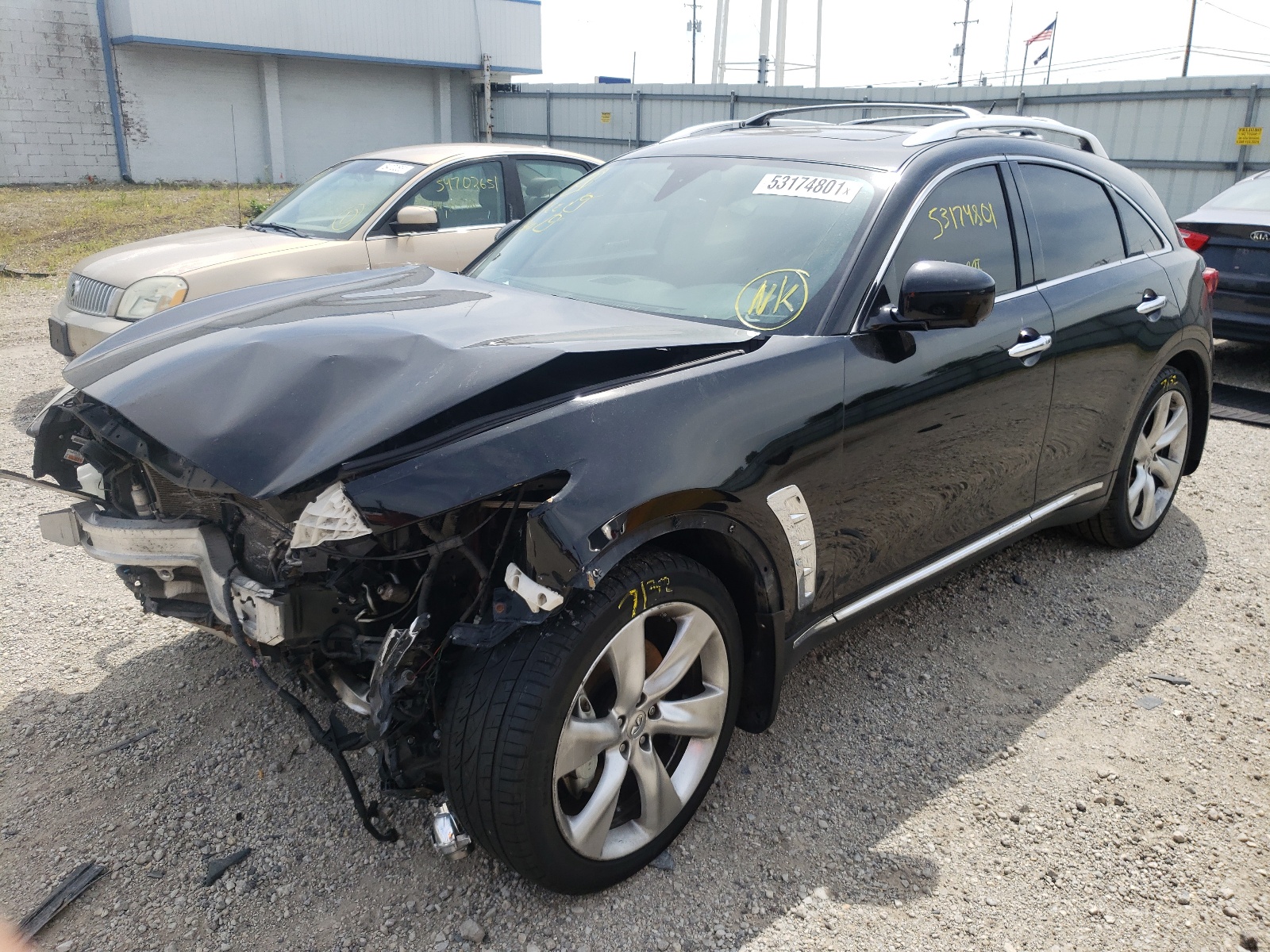 Photo 2 from auction – 2011 INFINITI FX50 with VIN JN8BS1MW1BM170164