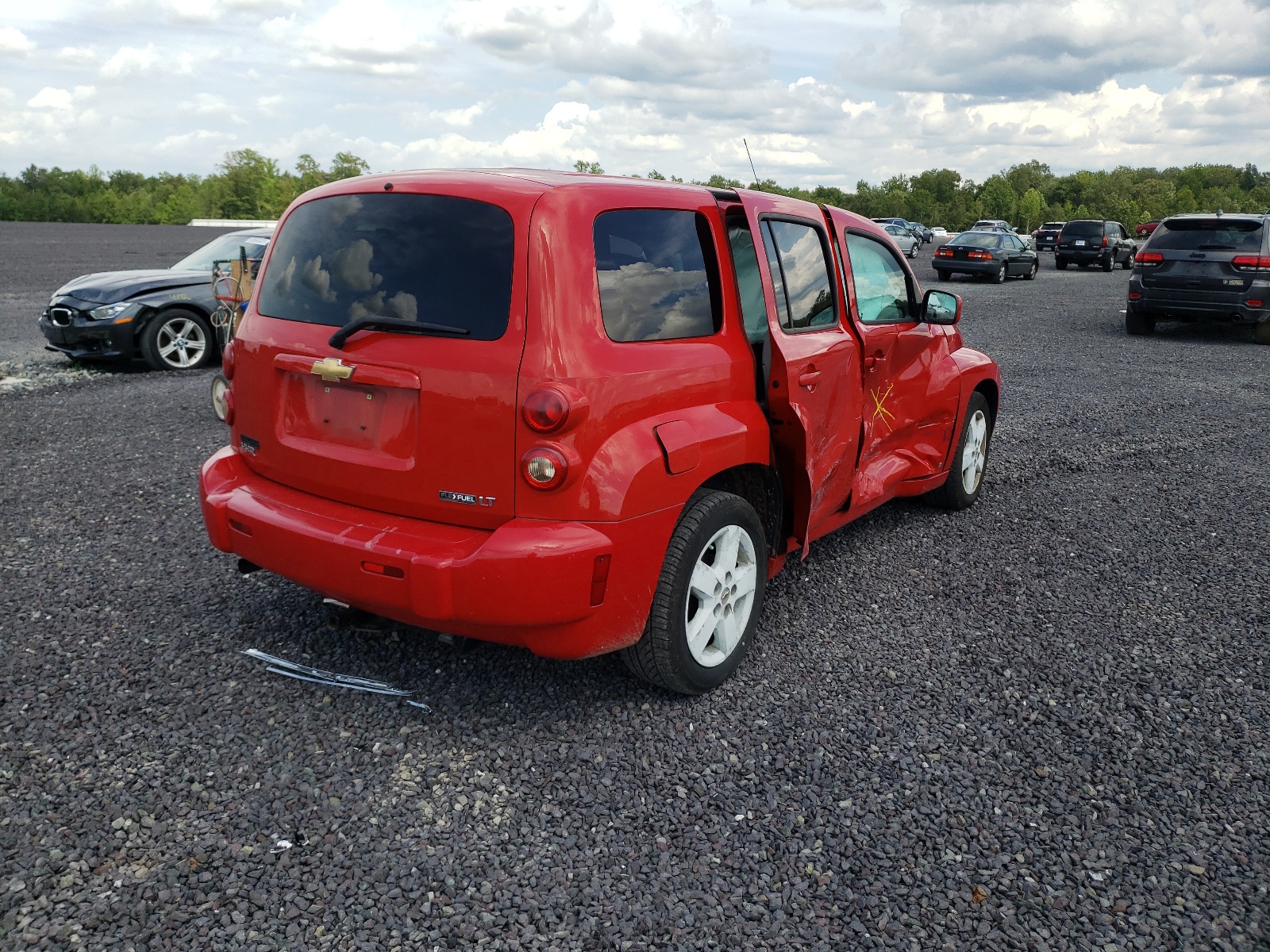 Photo 4 from auction – 2010 CHEVROLET HHR LT with VIN 3GNBABDB1AS504510