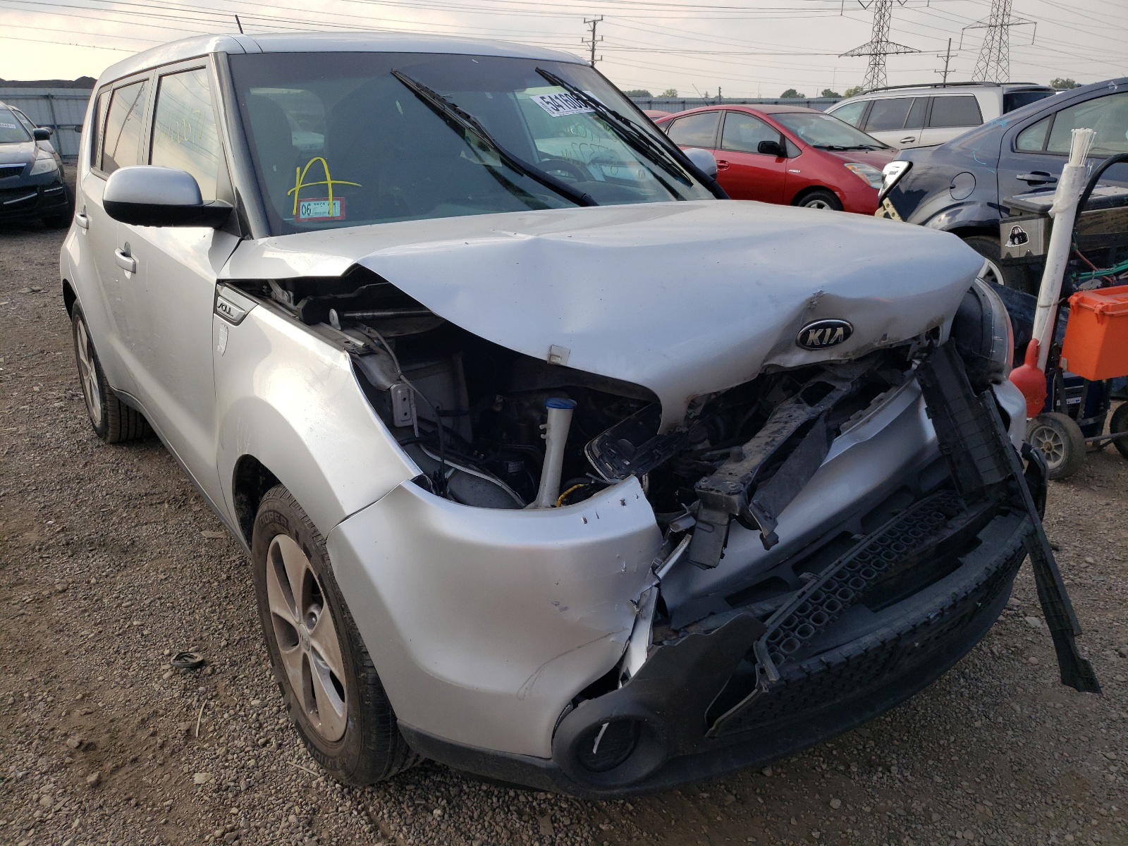 KIA SOUL 2015 with VIN KNDJN2A25F7758935 - Photo from auction