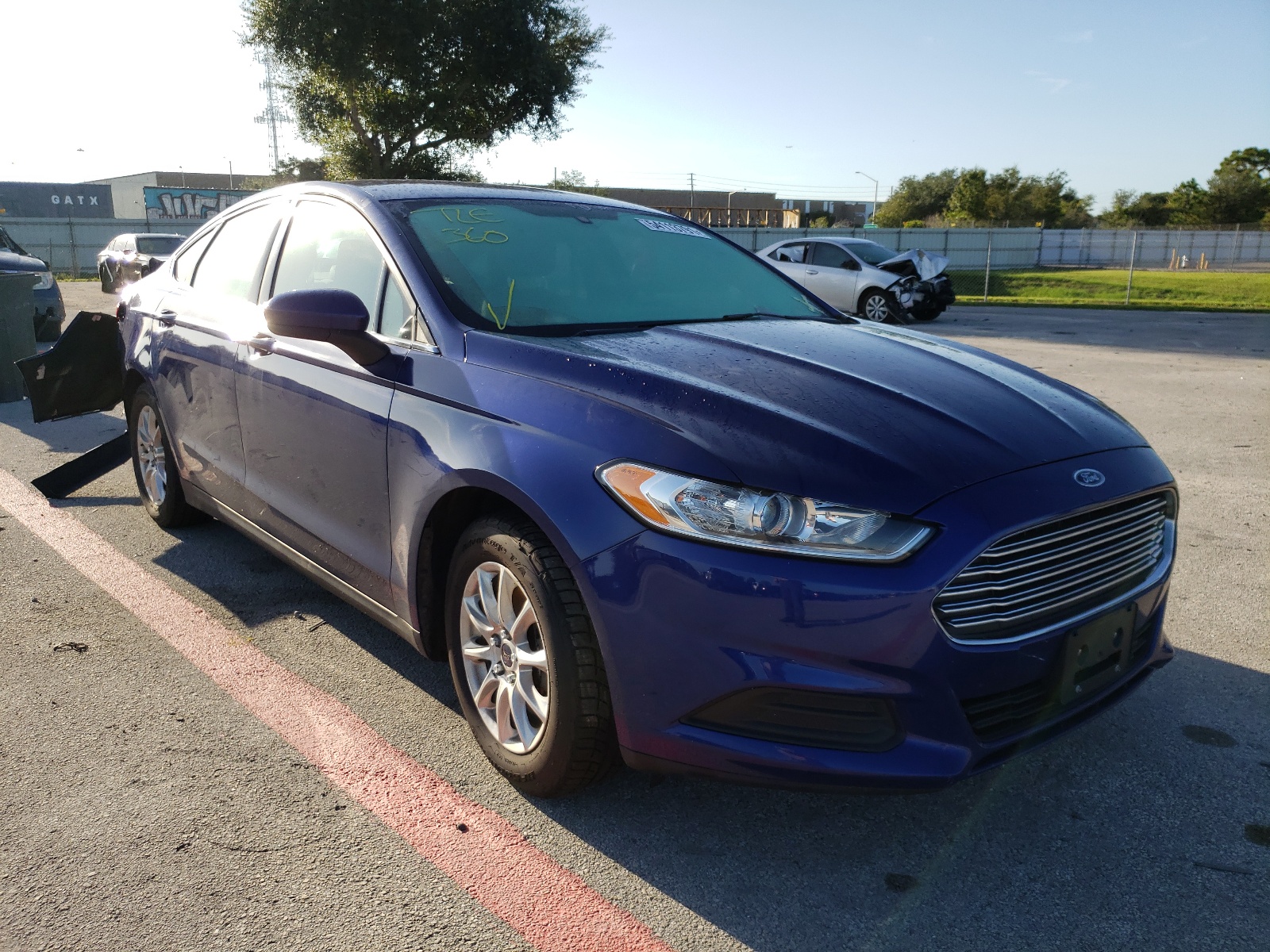 Photo 1 from auction – 2016 FORD FUSION S with VIN 1FA6P0G78G5133312