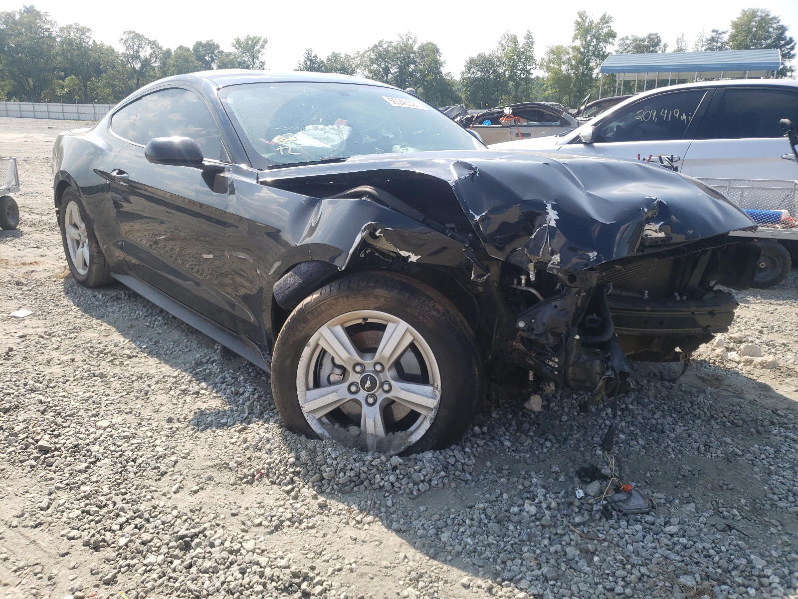 FORD MUSTANG 2017 with VIN 1FA6P8AM7H5328560 - Photo from auction