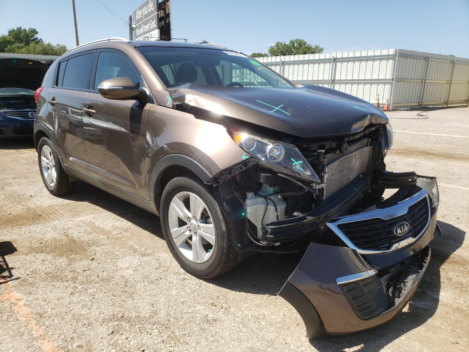 Photo 1 from auction – 2011 KIA SPORTAGE L with VIN KNDPB3A29B7024091
