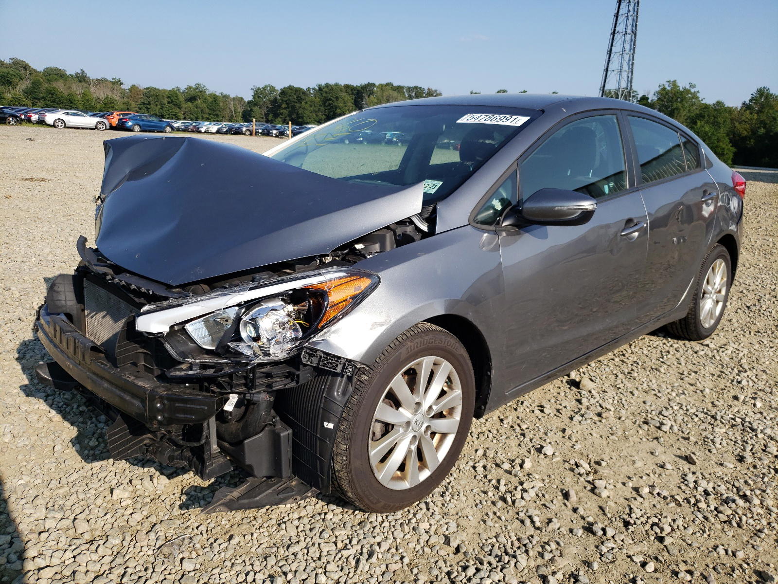 Photo 2 from auction – 2016 KIA FORTE LX with VIN KNAFX4A67G5477289
