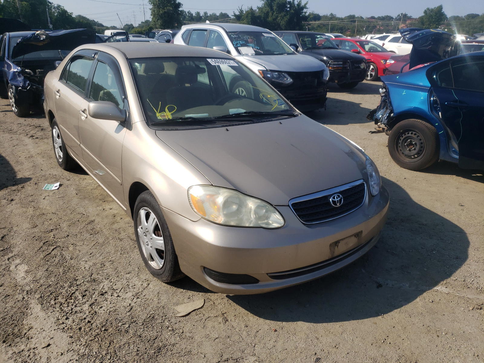 TOYOTA COROLLA CE 2005 with VIN 2T1BR30E05C463880 - Photo from auction