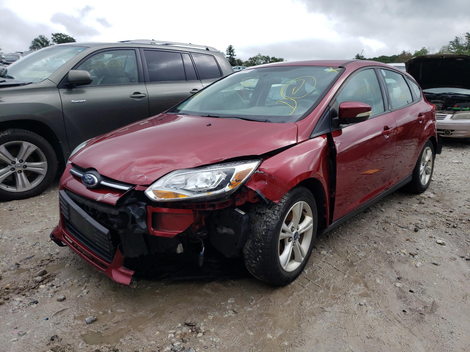 Photo 2 from auction – 2013 FORD FOCUS SE with VIN 1FADP3K24DL378183