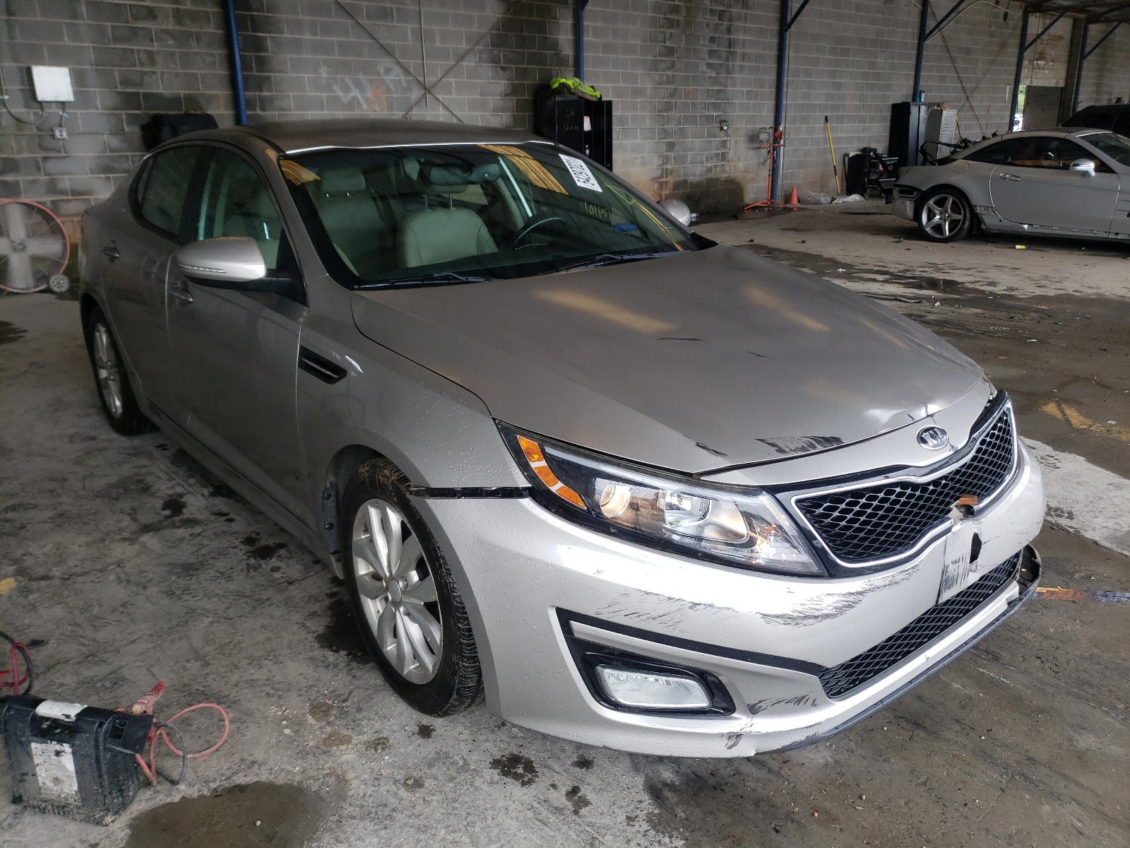 KIA OPTIMA EX 2014 with VIN 5XXGN4A76EG351309 - Photo from auction