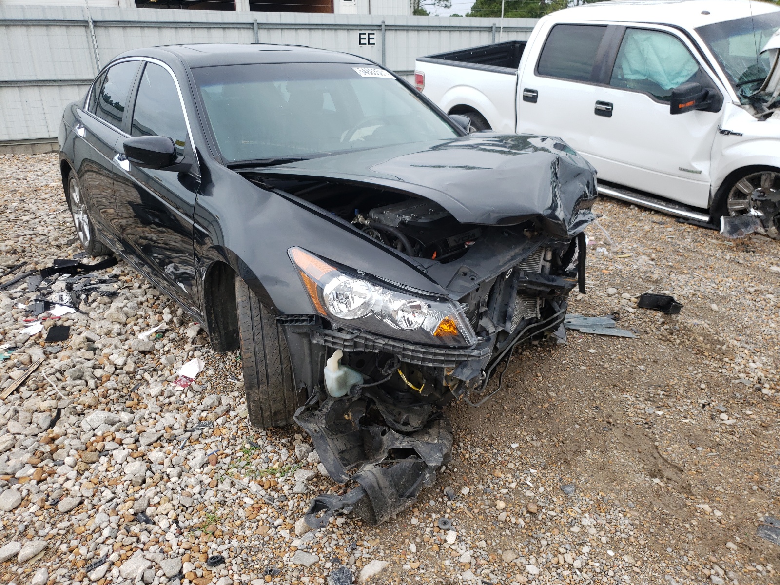 HONDA ACCORD EXL 2011 with VIN 1HGCP3F85BA008486 - Photo from auction
