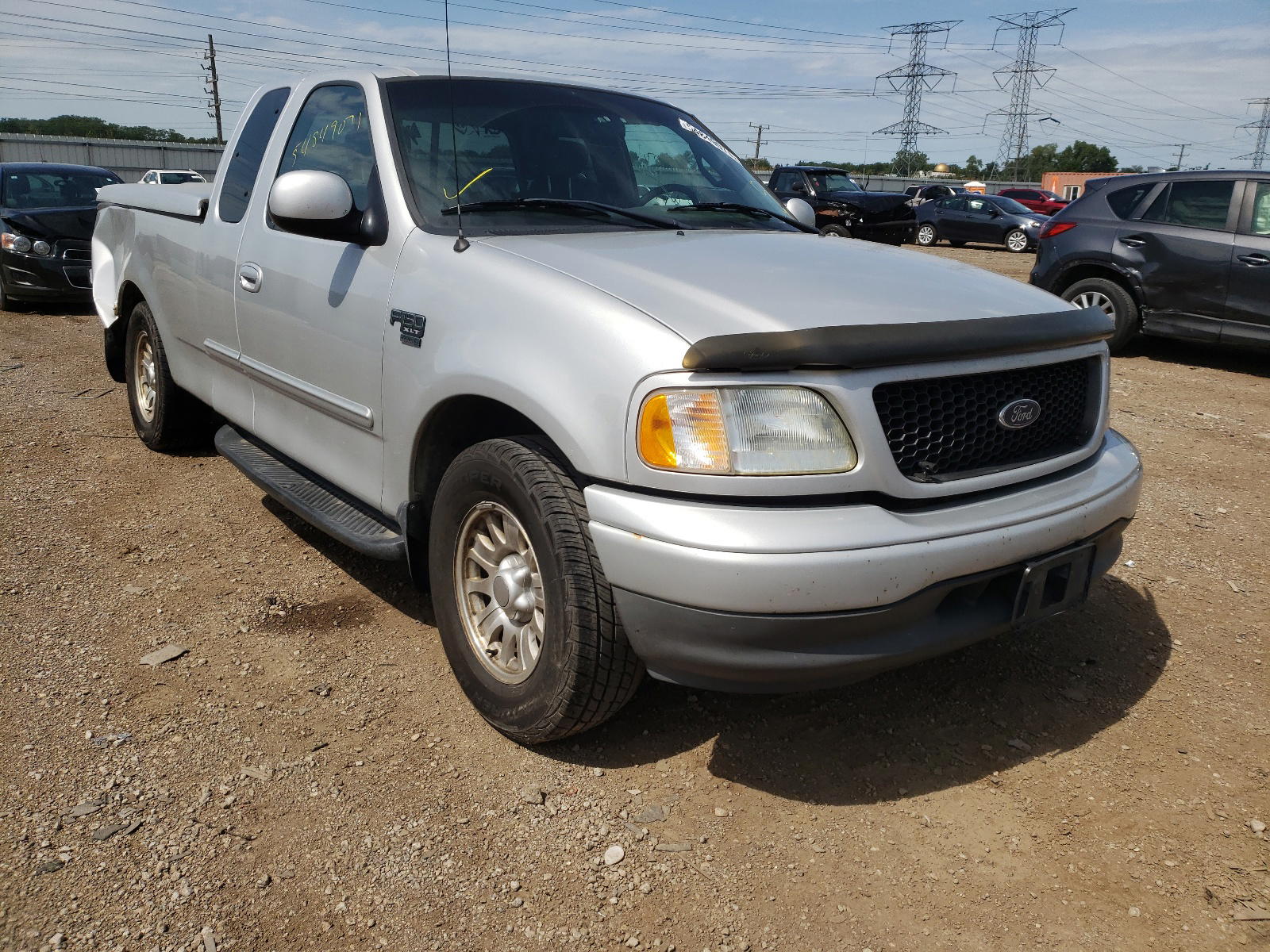 FORD F150 2002 with VIN 2FTRX17W12CA01737 - Photo from auction